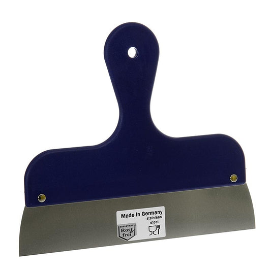 Bagespatel/-skraber, rustfri, med plastgreb, 1 stk