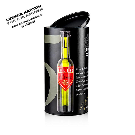 Gaveæske med 5 stk. til miniature-brændevinsæt – 5 x 40 ml, 1 St