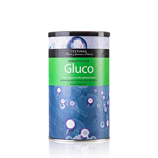 Gluco (calciumglukonat og -lactat), Texturas Ferran Adrià, E 578, E 327, 600 g