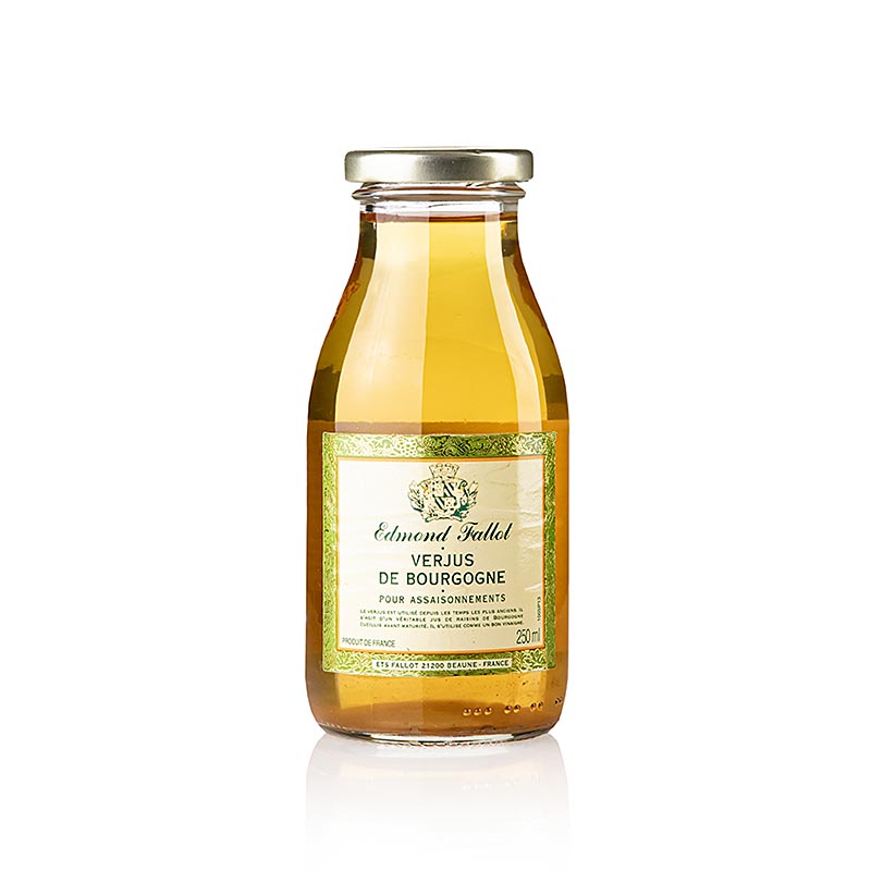 Verjus (eddike) fra Bourgogne, Fallot, 250 ml