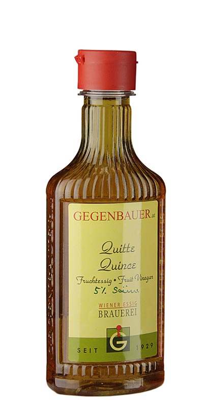 Frugteddike af kvæde, 5 % syre, 250 ml