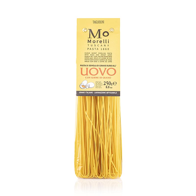Morelli 1860 Tagliolini al Uovo, med æg og hvedekim, 250 g