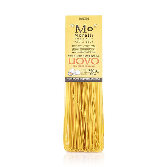 Morelli 1860 Tagliolini al Uovo, med æg og hvedekim, 250 g