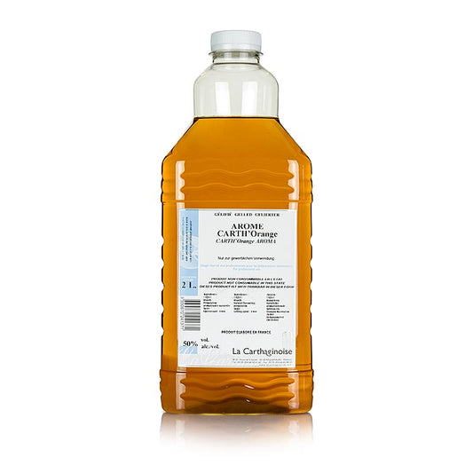 Carth 'Orange, Grand Marnier-type, 50 % vol., flydende flamberings-/aromaessens, 2 l