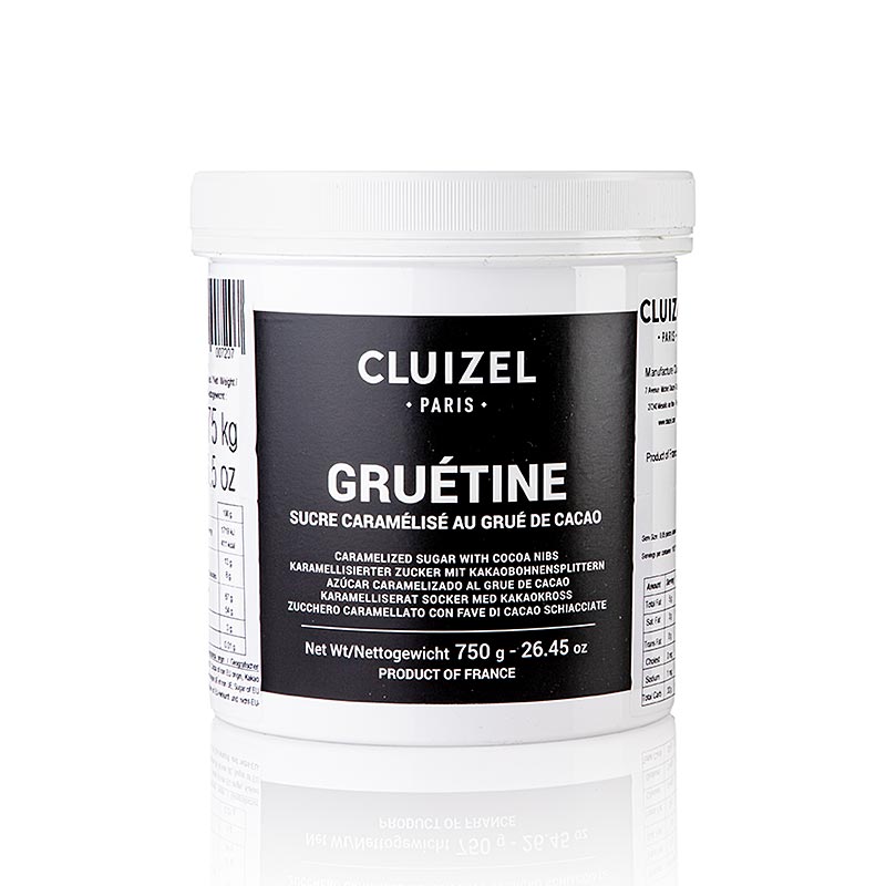 Gruetine – karamelliseret kakao Grue (kakaosmuler), Michel Cluizel, 750 g