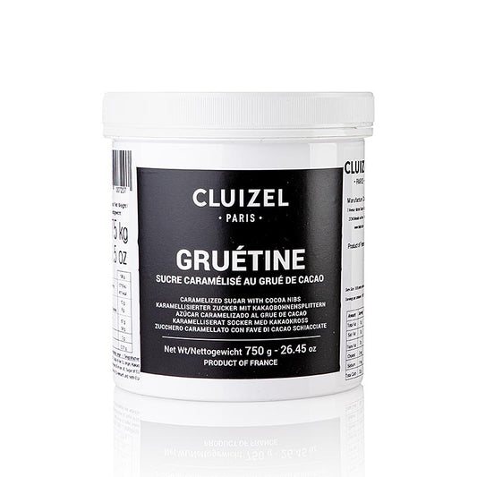 Gruetine – karamelliseret kakao Grue (kakaosmuler), Michel Cluizel, 750 g