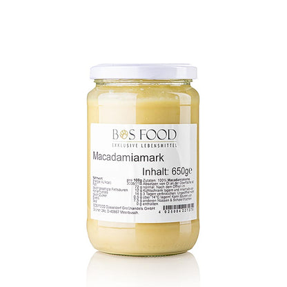 CHEF FOOD Macadamia-kerner, 100 % kerner uden tilsætningsstoffer, 650 g