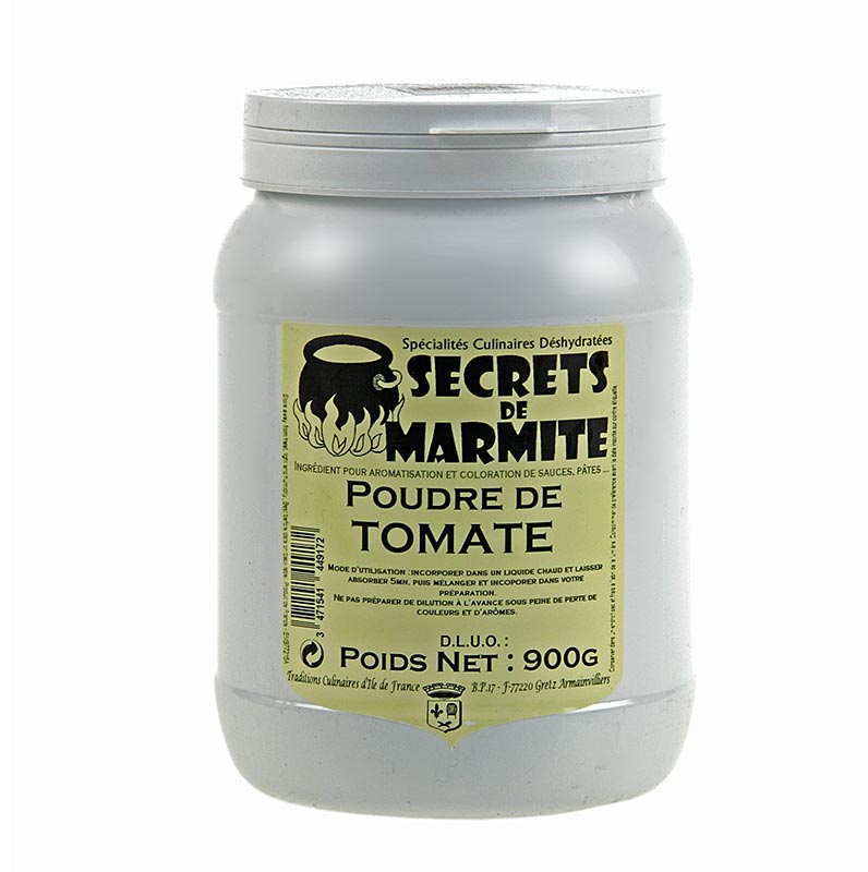 Tomater, mikropulver, til farvning og aromatisering, Secrets de Marmite / Soripa, 900 g