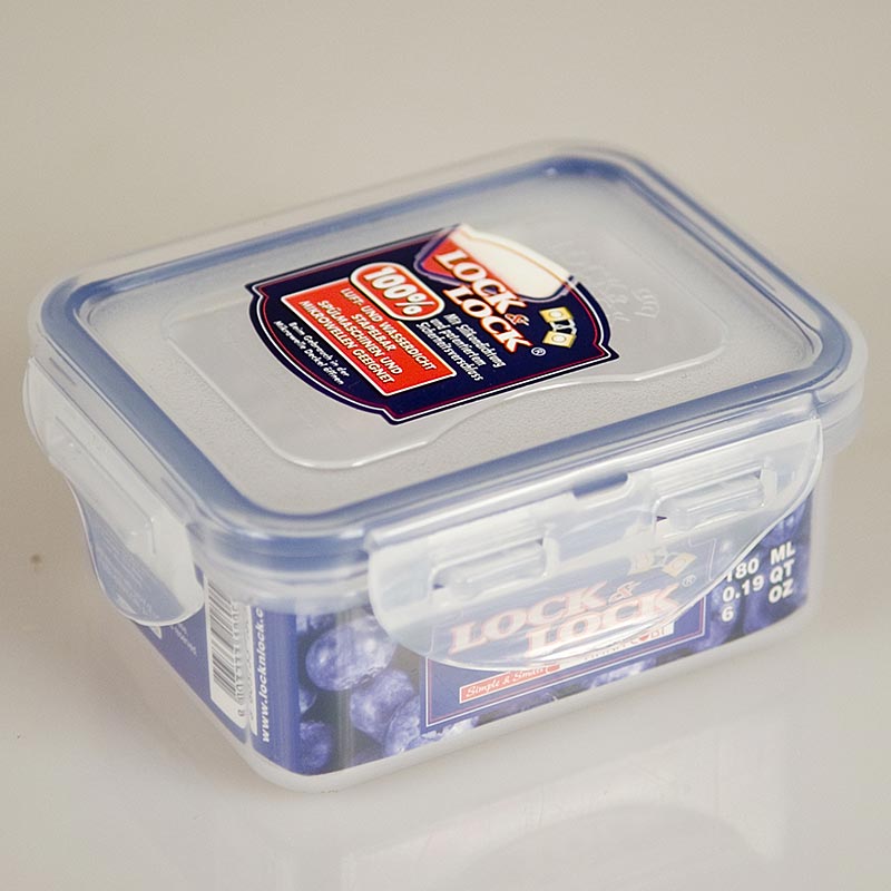 Friskhedsboks Lock & Lock, 180 ml, rektangulær, 1 stk