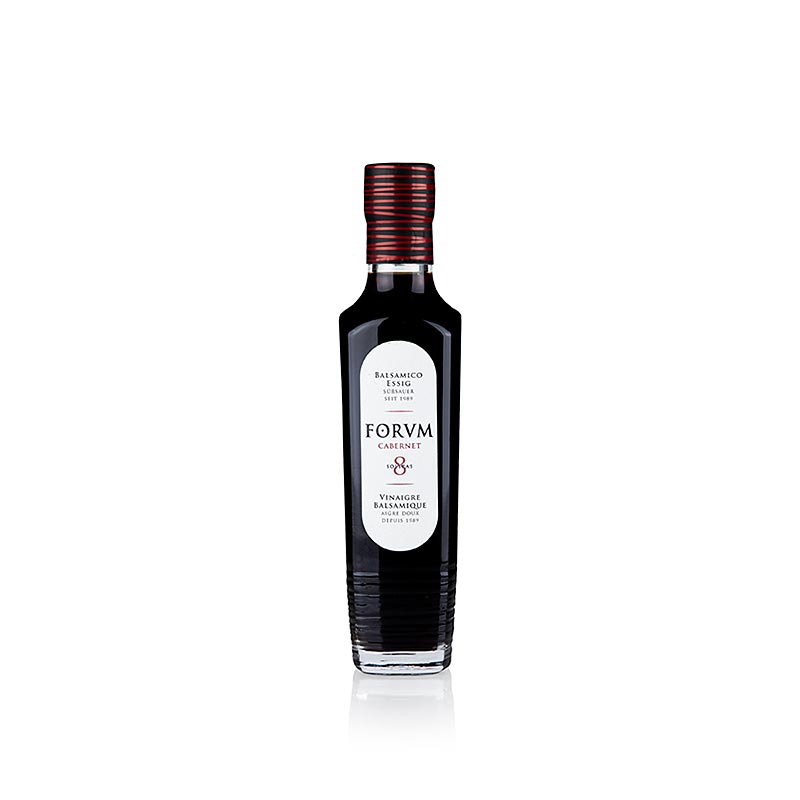 Cabernet Sauvignon-eddike, modnet på træfad, FORVM, 250 ml