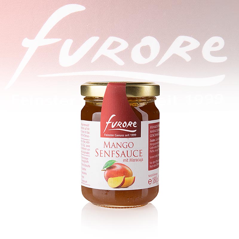 Furore - Mango-passionsfrugt-sennepsauce, 130 ml