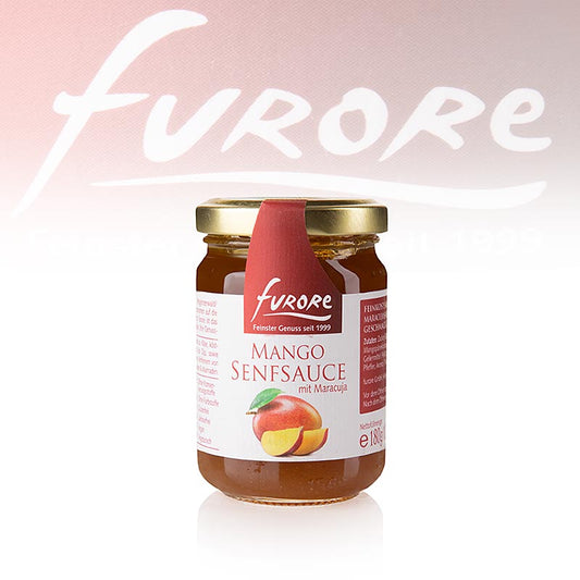 Furore - Mango-passionsfrugt-sennepsauce, 130 ml