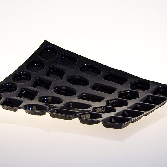Flexipan-måtte 40 x 30 cm, 30 multifunktionelle forme, 6 forskellige, 12 mm dyb, 1 St