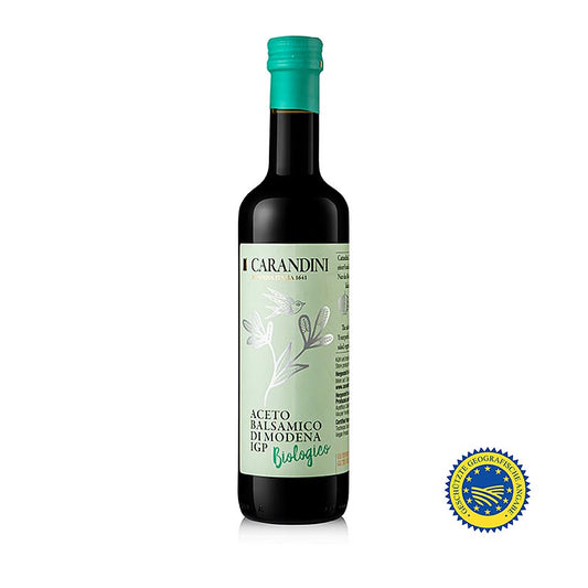 Carandini Aceto Balsamico di Modena Classico g.g.A, 9 måneder økologisk, 500 ml