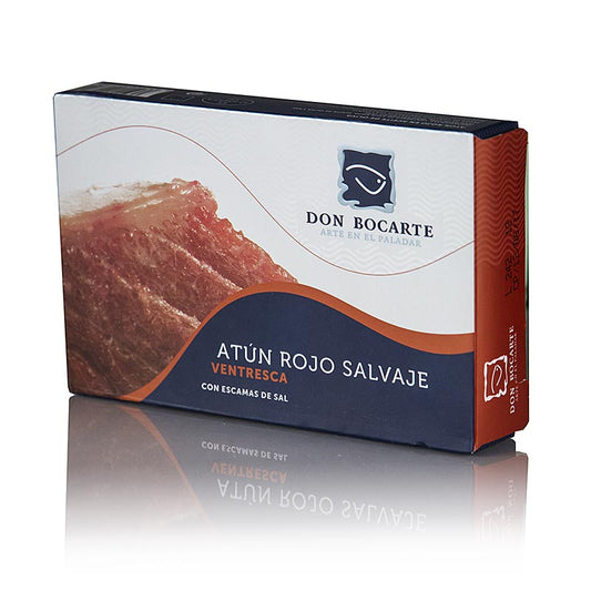 Ventresca – mavekød fra blåfinnet tun, Don Bocarte, Spanien, 215 g