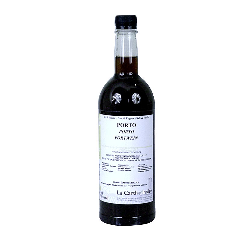 Portvin – tilsat salt og peber, 20 % vol., La Carthaginoise, 1 l