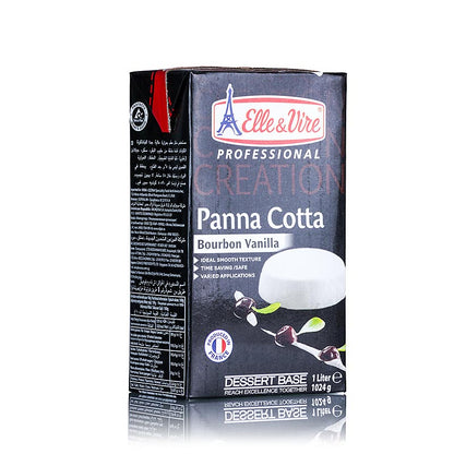 Dessertbase – Panna Cotta-base, Elle & Vire, 1 l