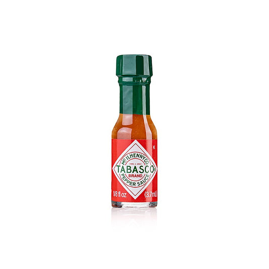 Tabasco, rød, stærk, miniflaske, McIlhenny, 185 ml, 50 x 3,7 ml