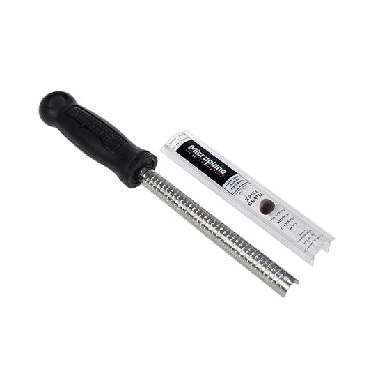 Premium Classic - Stang, meget fin krydderirivejern, sort/soft-touch-håndtag, 1 St