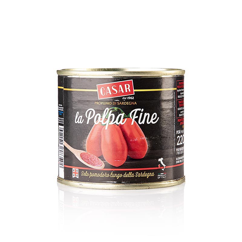 Polpadoro Finisima – tomatblanding, let saltet, fra Sardinien, 220 g