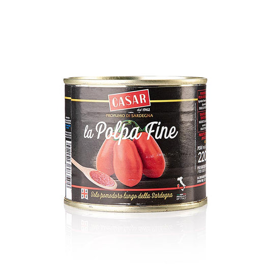 Polpadoro Finisima – tomatblanding, let saltet, fra Sardinien, 220 g