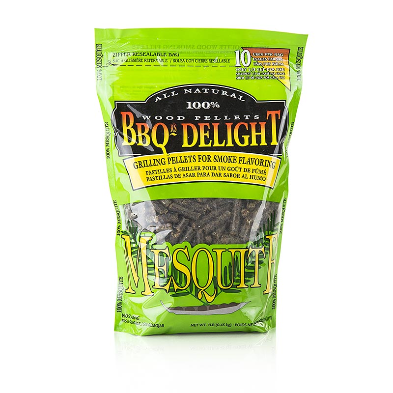 Grill BBQ - Røgepellets af mesquite-træ, 450 g