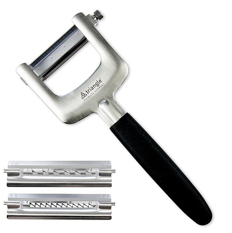 Julienne-skæresæt, 3/6/45 mm knive, 18 cm lange, 7,5 cm, 3 tlg.