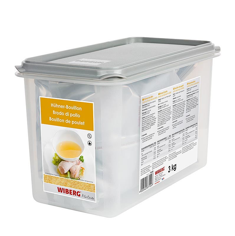 Wiberg kyllingebouillon klar, kraftig, til 136 liter, 3 kg