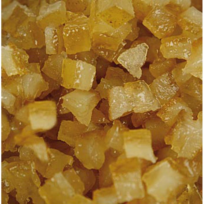Citronat-Succade, kandiseret citronskal, finthakket, 6 mm, 2,5 kg