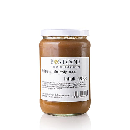 Puré/kerner – blomme, fint passeret, 680 g