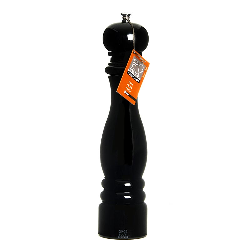 Peugeot peberkværn PARIS U´SELECT, 30 cm høj, justerbar, sort bøg, 1 stk.
