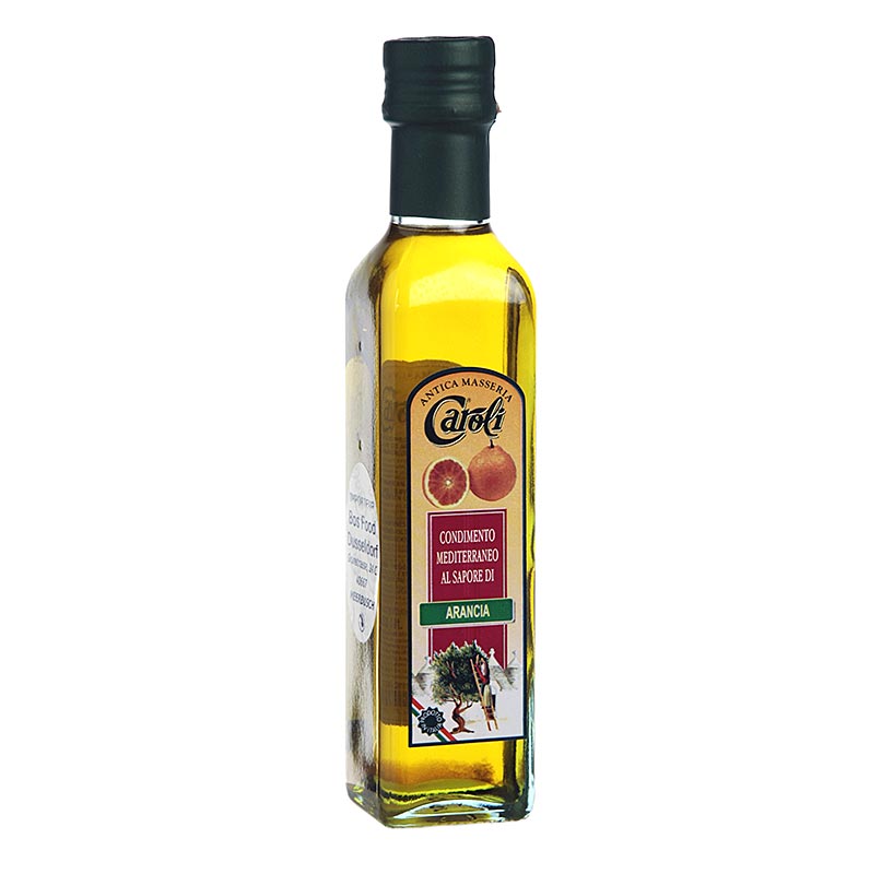 Ekstra jomfruolivenolie, Caroli med appelsinsmag, 250 ml