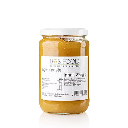 Ingefærpasta, tilsat sukker, 825 g