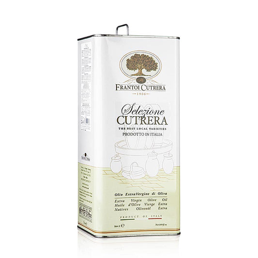 Ekstra jomfruolivenolie, Frantoi Cutrera "Selezione Cutrera", intens, 5 L