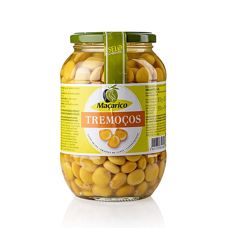 Lupinibønner, i saltlage, Portugal, 870 g