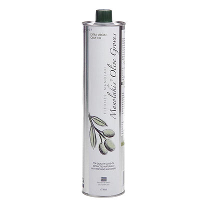 Ekstra jomfruolivenolie, Manolakis Groves, fra Koroneiki-oliven, Kreta, 750 ml