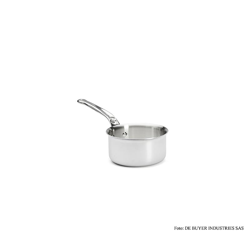 deBUYER "Affinity" induktionskasserolle, rustfrit stål, ø 16 cm, 9 cm høj, 1 stk