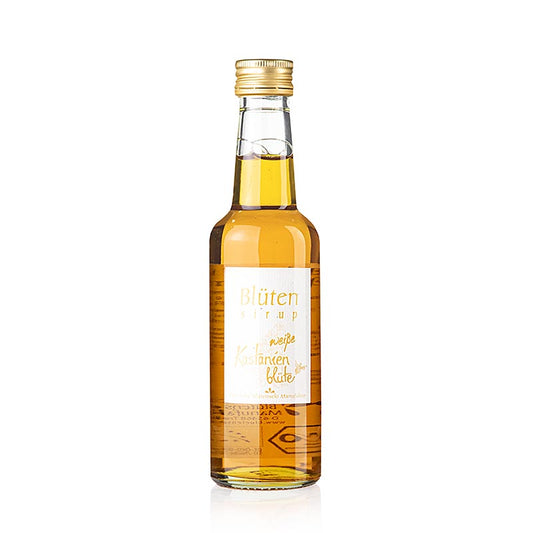 Blomstersirup af hvide kastanjeblomster, 1:10, økologisk, 250 ml