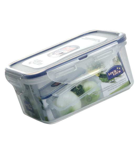 Friskboks Lock & Lock, 600 ml, rektangulær 151x108x69 mm, 1 stk