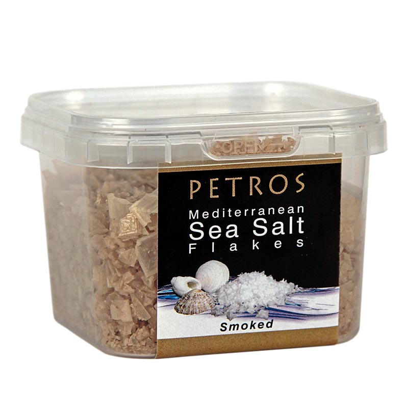 Havsalt i pyramideform, røget, Petros, Cypern, 100 g