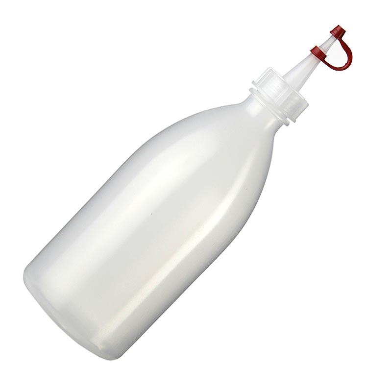 Plastsprøjteflaske, med dråbeflaske/lukning, 500 ml, 1 stk