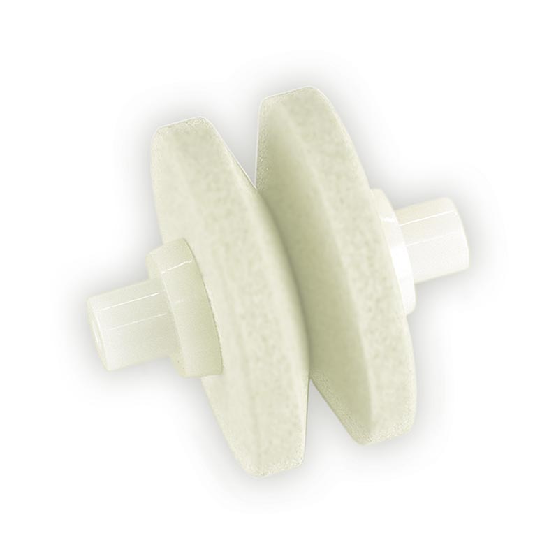 Reservedel keramisk rulle 557, til Mino Sharp 550/BR, hvid, fin, 1 stk.