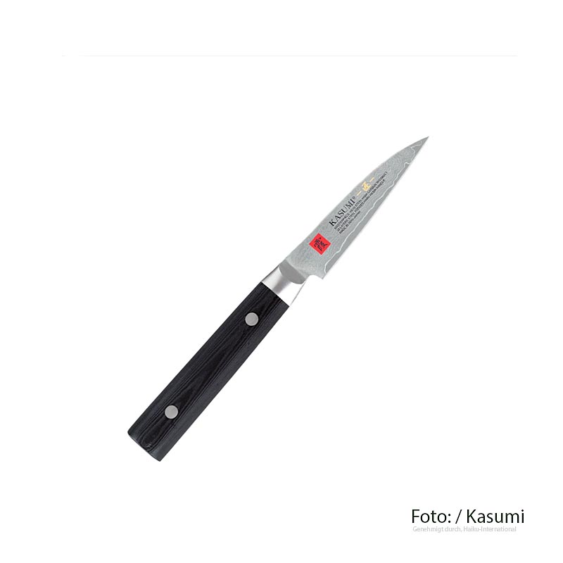 Kasumi MP-01 Masterpiece damaskus skrællekniv, 8 cm, 1 stk