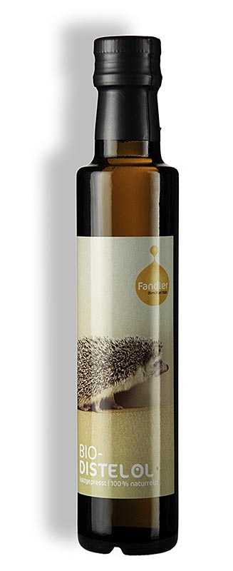 Tistelolie, koldpresset, Fandler, økologisk, 250 ml