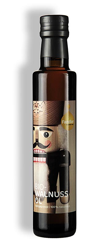 Valnøddeolie, koldpresset, Fandler, økologisk, 250 ml