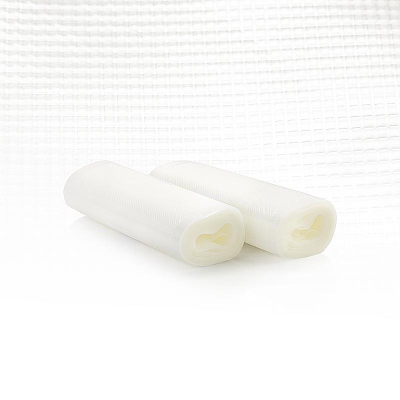 Sous-vide-folieruller, kogefaste op til 90 °C, strukturerede, 20 x 600 cm, 2 stk