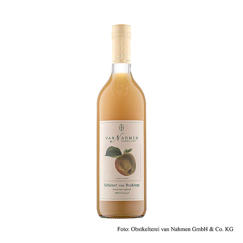 van Nahmen - Boskoop æblejuice, 100 % friskpresset, 750 ml