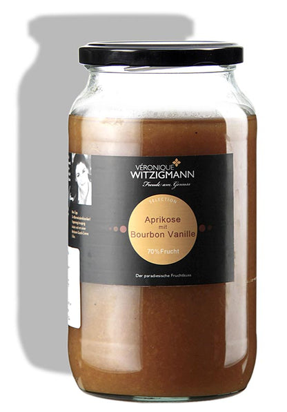 Abrikos med Bourbon-vanilje – frugtpålæg, 1 kg