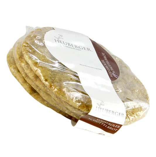 Heuberger Schüttelbrot, sprødt rugbrød, med spidskommen og fennikel, 200 g