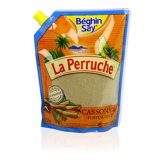Rørsukker, brunt, løst, La Perruche, 750 g